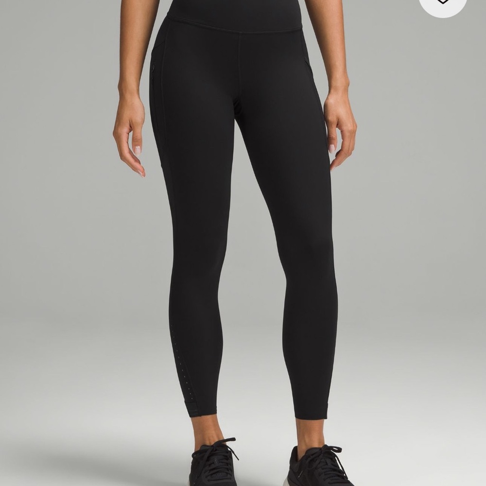 Lululemon Fast & Free High Rise Tights 25” with 3 pockets
